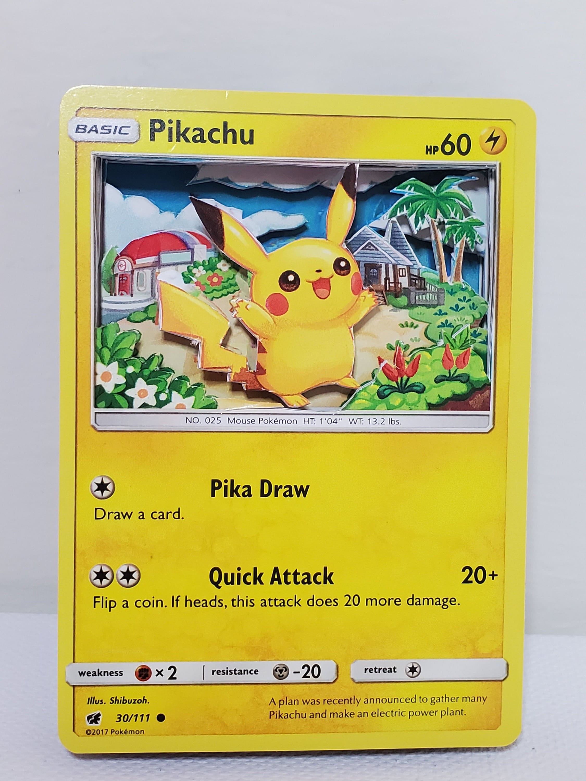Pokemon 3D Puzzle 58 Piece Pikachu 3D Foam Backed Puzzle New in