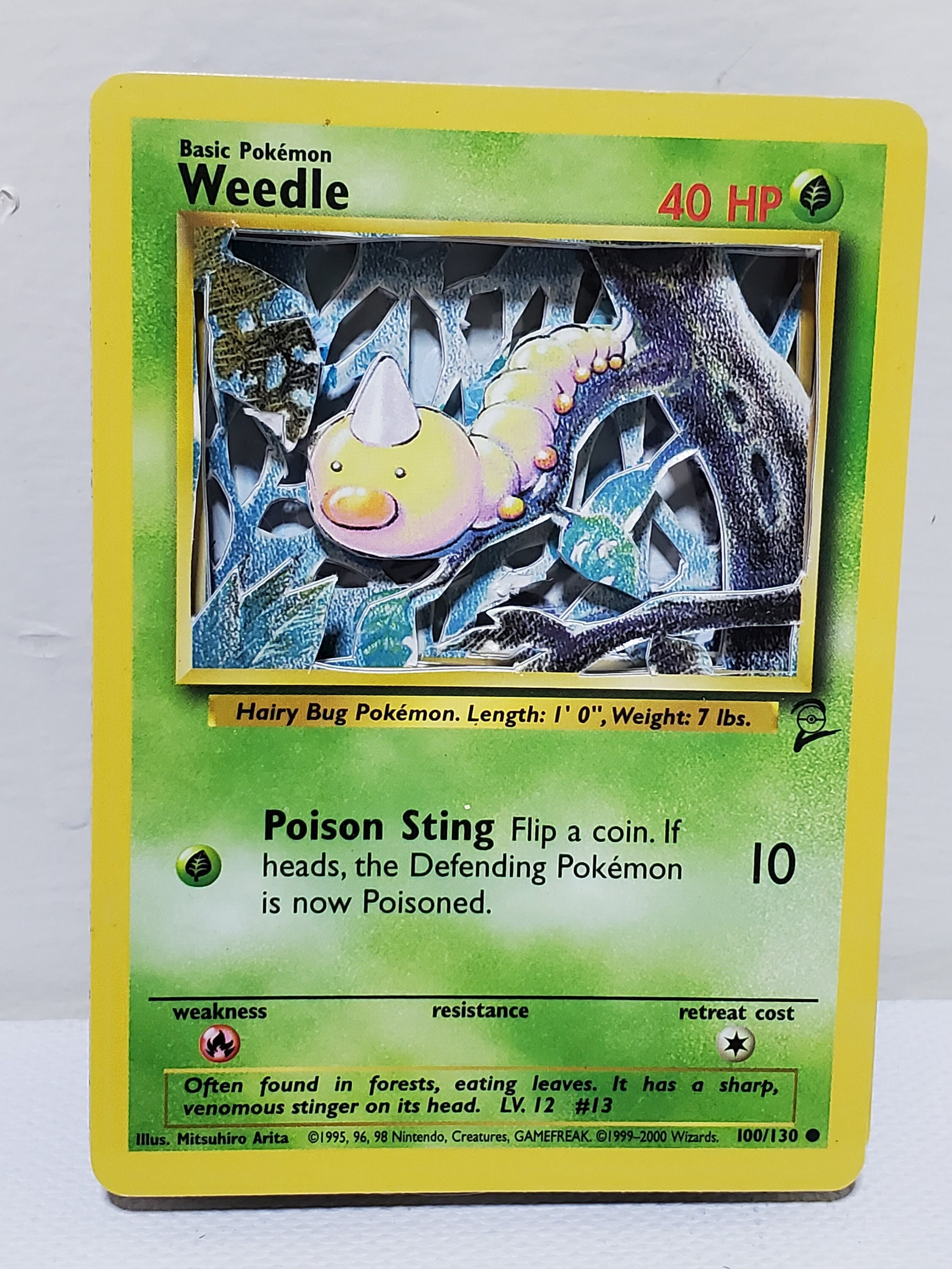 Weedle, Voltagem Vívida, Banco de Dados de Cards do Estampas Ilustradas