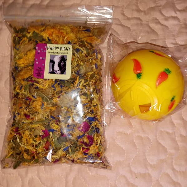 Foraging Blend or treat ball toy, multiple options