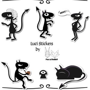 Adesivi Luci Disincanto - Giudice, Fumo, Rumore, Dormire,