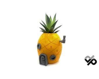 Spongebob Squarepants Pineapple House Flower Pot (Indoor) - Gift / Present for fans