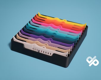 Apple Watch Band Holder / Organizer Storage for 12 Bands – Various Colors / Smartwatch Accessory / Gift Organizer for Watches