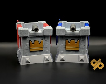 Clash Royale - Kingtower (supercell) (gift / present for fans / collectors) (stand / display / building model)