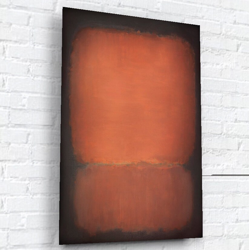 Mark Rothko No 10 Canvas Rothko Poster Art Reproduction - Etsy