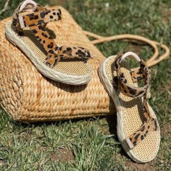 Animal Print Sandals Etsy