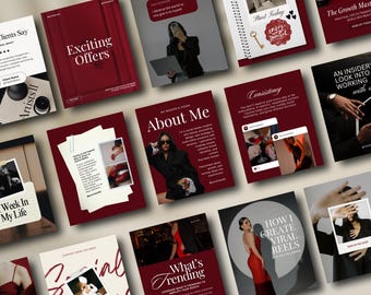 Instagram Coach Templates, Social Media Manager Posts, Digital Marketer Content Creation, Luxury Instagram Posts, Carousel Templates Canva