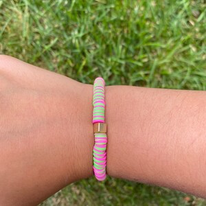 Strawberry kiwi bracelet