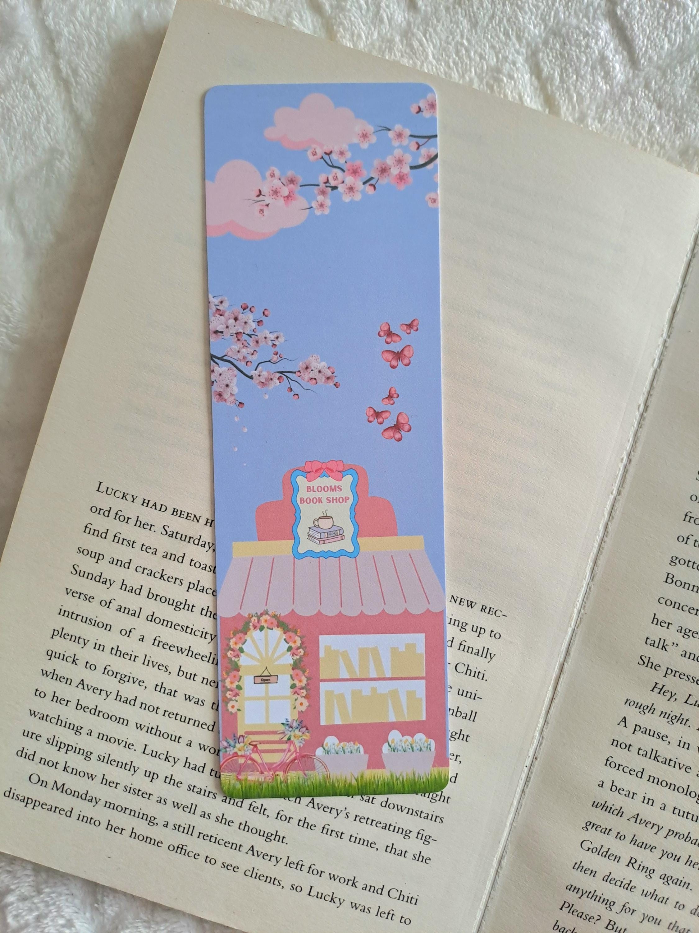 Spring Bookshop Bookmark - Reading Accessory for Bookworms, Gift for ...