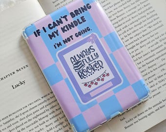 Kindle Insert: Retro E-reader Skin - If I Can't Bring My Kindle