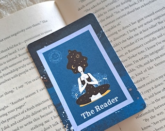 Tarotkaart boekenlegger 'The Reader' - Booklover boekenlegger | Leesaccessoires | Cadeau voor boekenwurm | Briefpapier voor boeken | Leescadeau