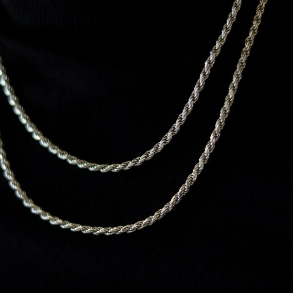 18 inch 2024 3mm silver chain