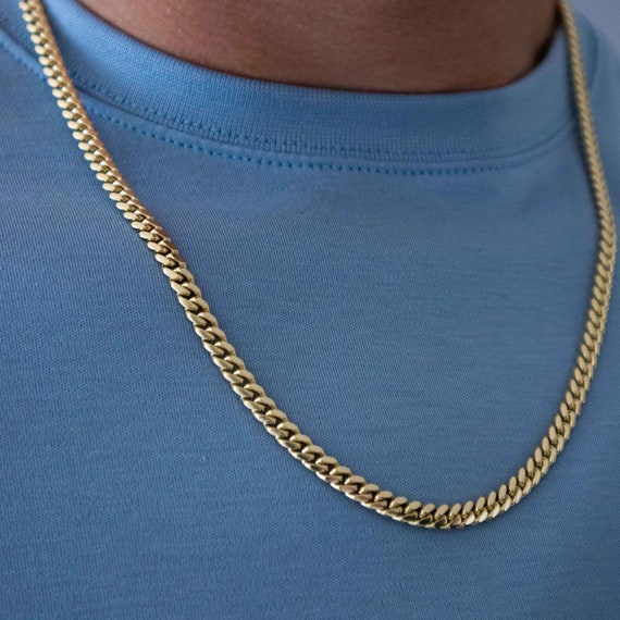 Miami cuban 2024 link chain 5mm