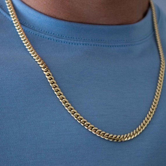 Cuban Link Miami Cuban Chain Acrylic Necklace Cool Chain Clear