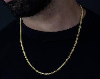 3mm 3.7mm 14k Gold Franco Diamond Cut 
