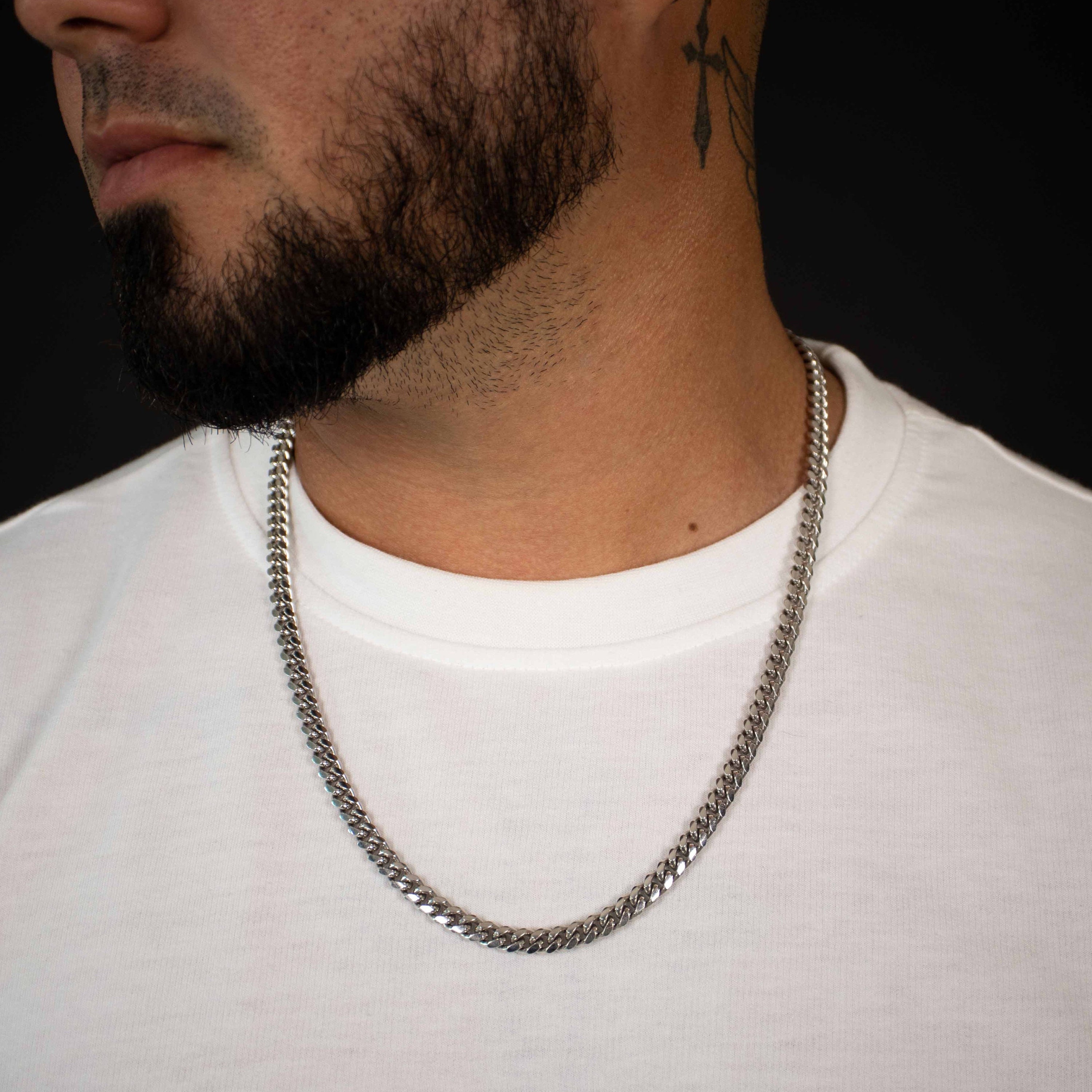 6mm sterling cheap silver chain
