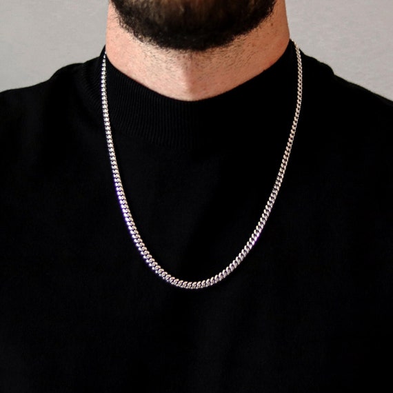 Sterling silver cheap 5mm chain
