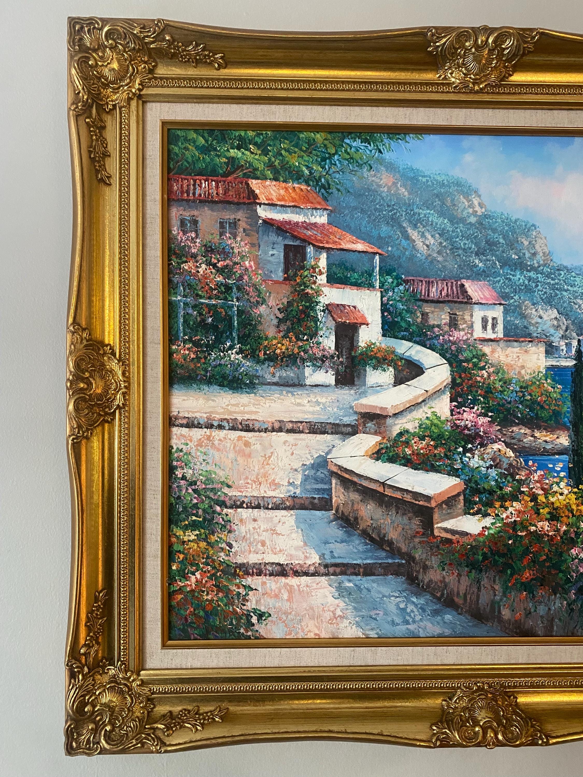 Original Signed K. Wallis Oil Painting - Etsy