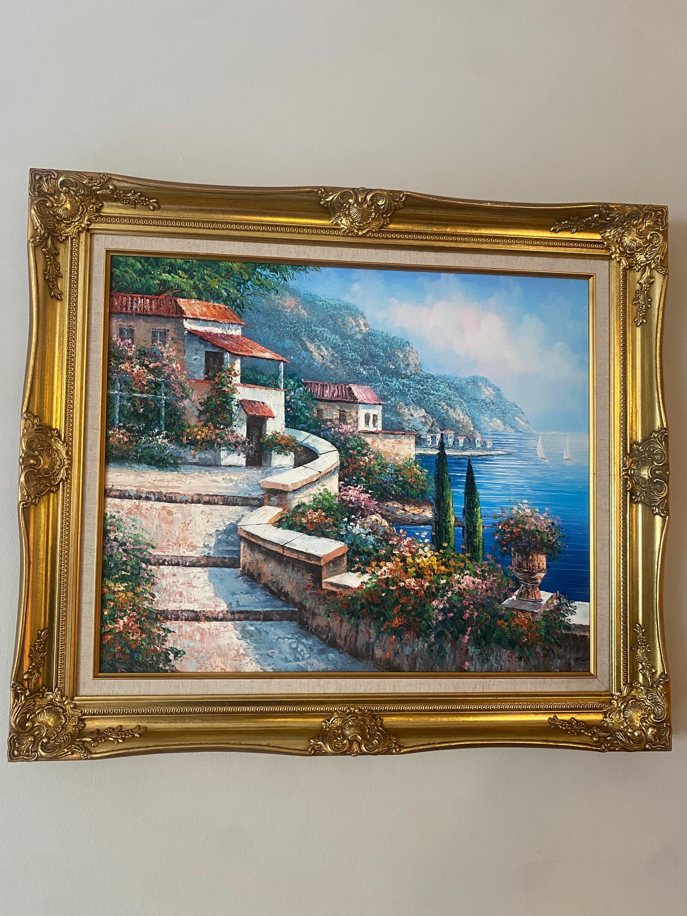 Original Signed K. Wallis Oil Painting - Etsy