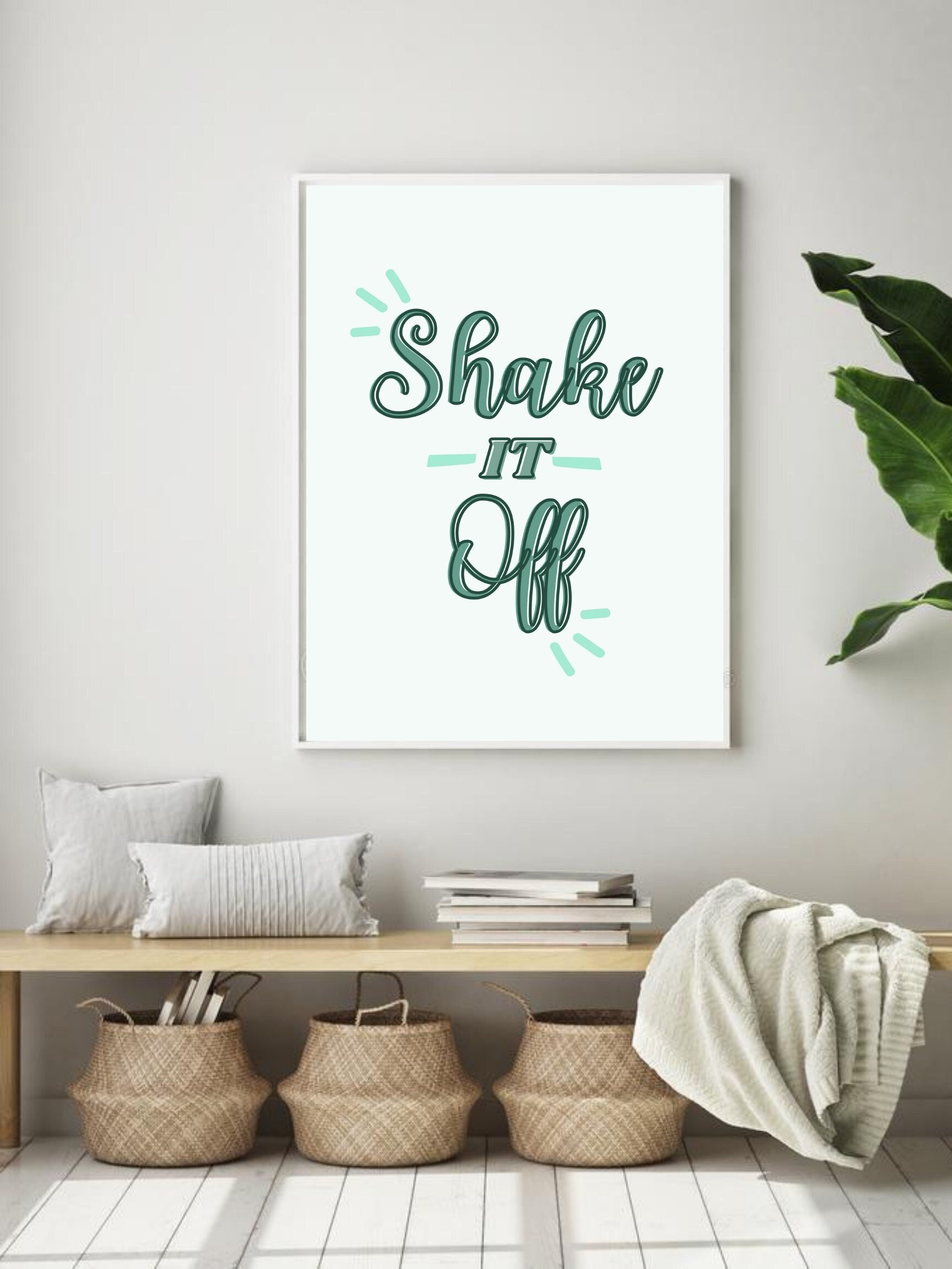 Shake It Off Lyric Art