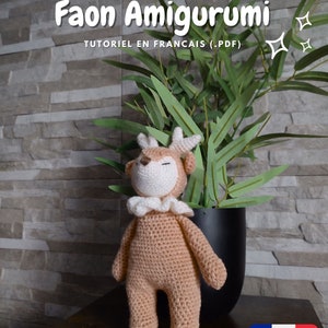 Fawn Crochet Pattern - Amigurumi PDF Tutorial in French