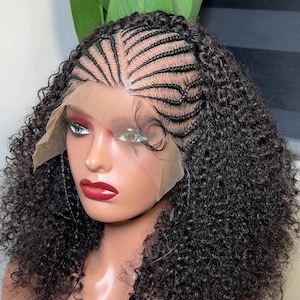 braid wigs braids lace front braided wig, knotless box braids, Boho box braids for black women gift wigs