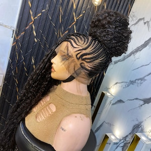braid wigs braids lace front braided wig, knotless box braids, Boho box braids for black women gift wigs