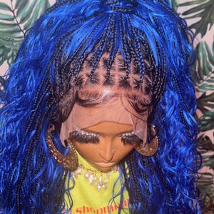 braid wigs braids lace front braided wig, knotless box braids, Boho box braids for black women gift wigs