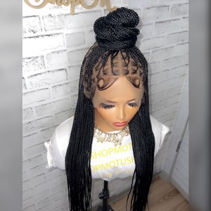 Ready to Ship Hairs for Black Women Lace Front Wigs Butterfly Locs ...