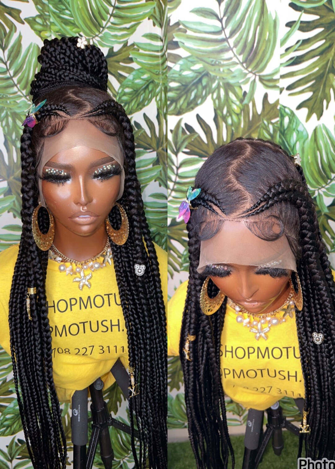 Stitch Braids Knotless Braid Wig for Black Women Gift for Etsy