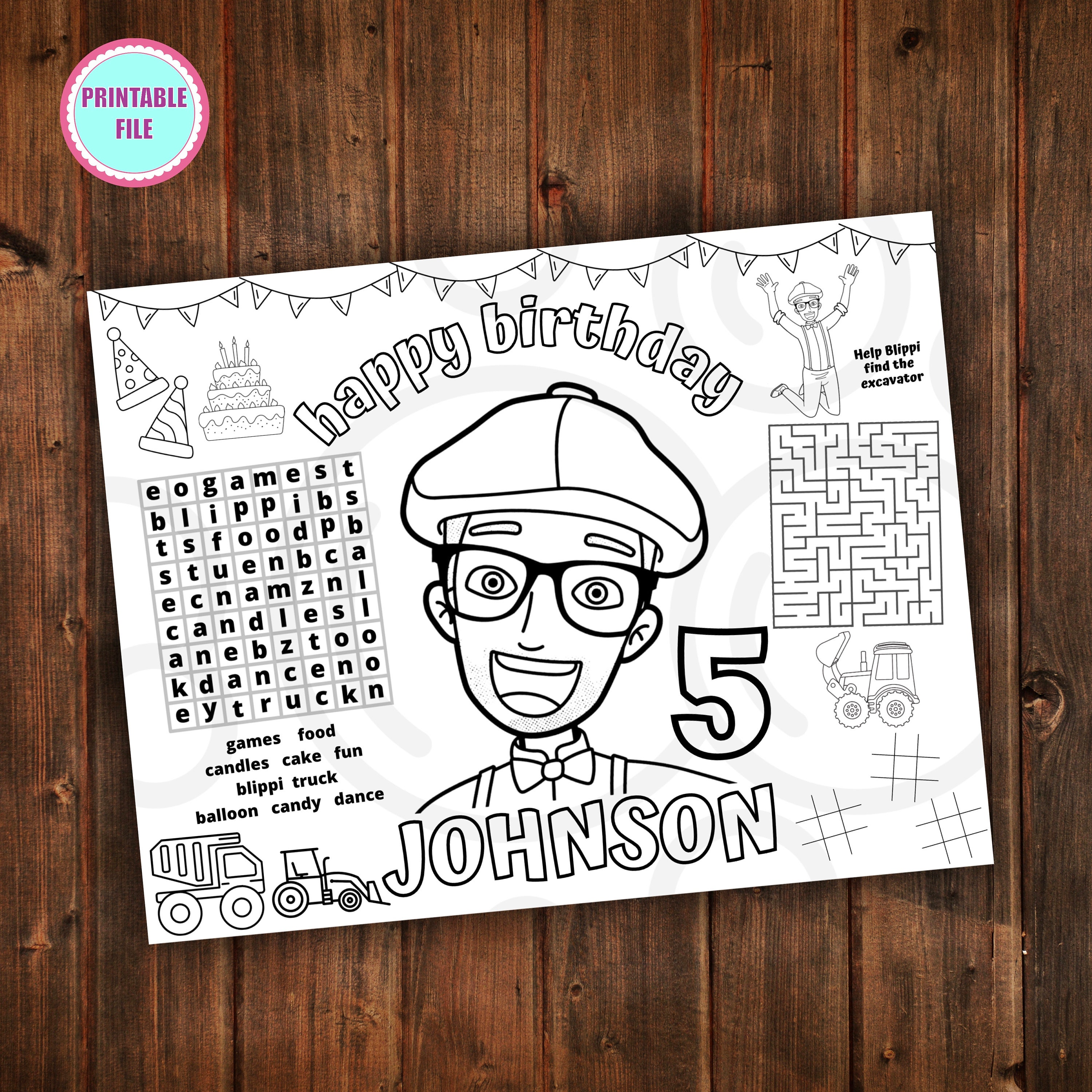 840 Collections Printable Coloring Pages Blippi  Free