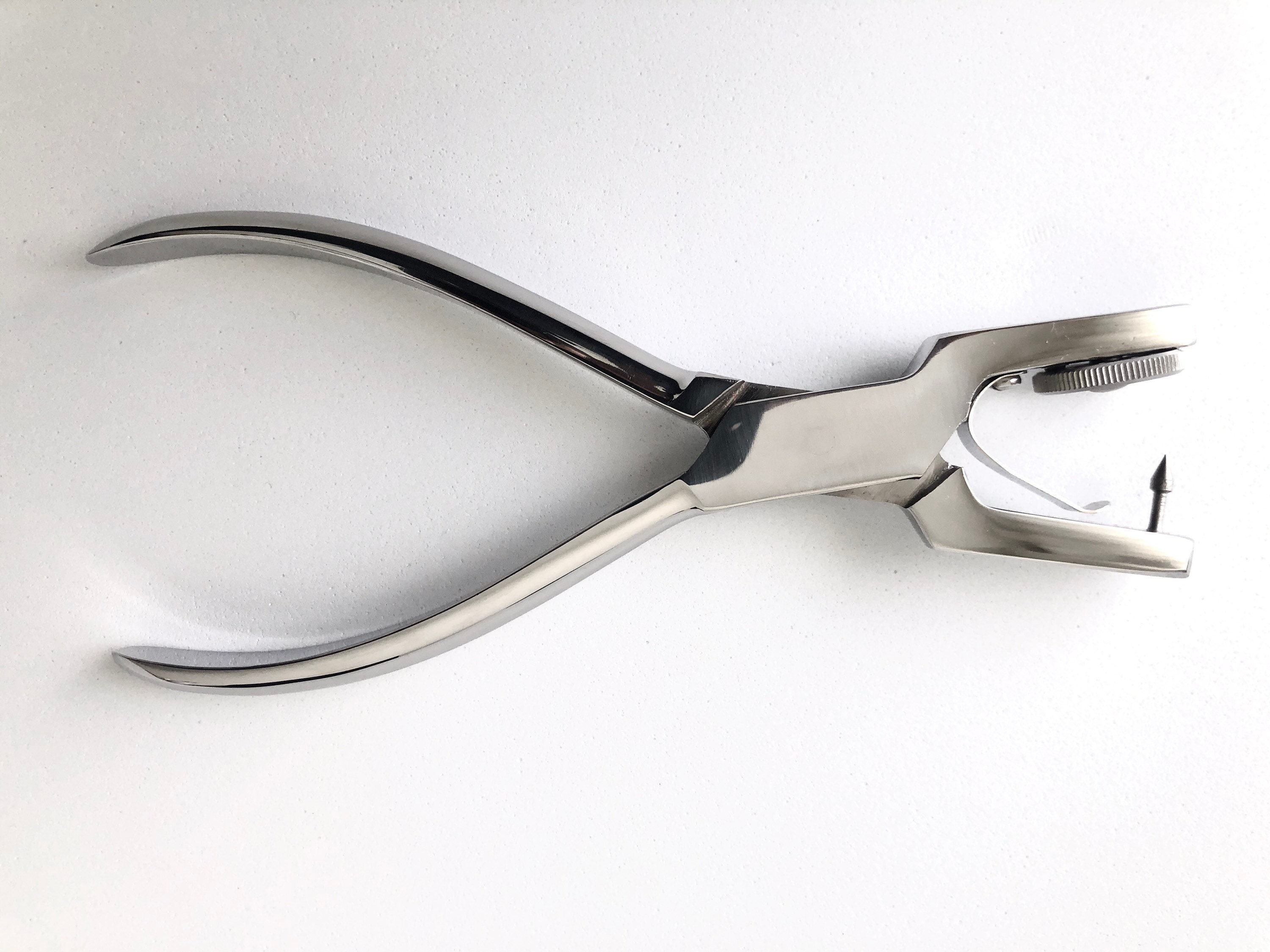 Endodontic Ainsworth Punch Hole Pliers For Rubber Dam Frames - Stainless Steel DN-2090