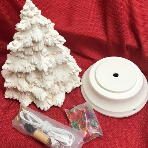 Ceramic Christmas Tree Ready to Paint 7 Inch Tree Tree Etsy