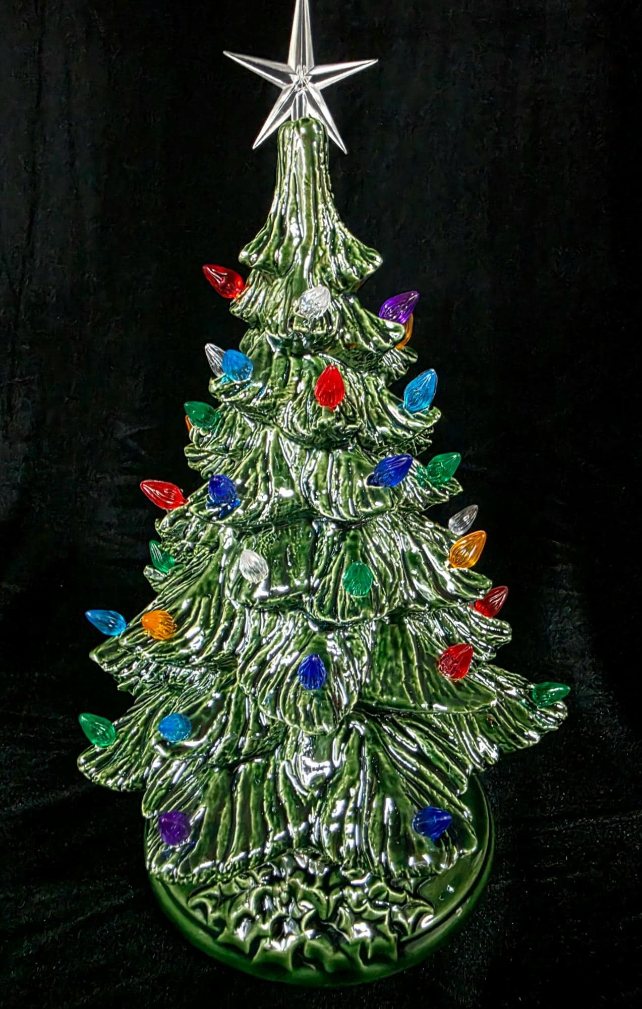 Vintage Ceramic Christmas Tree 70s - Etsy