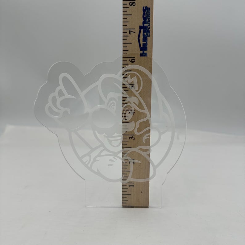 Super Mario Led Night Light. Remote with Various Color Settings with Base image 12