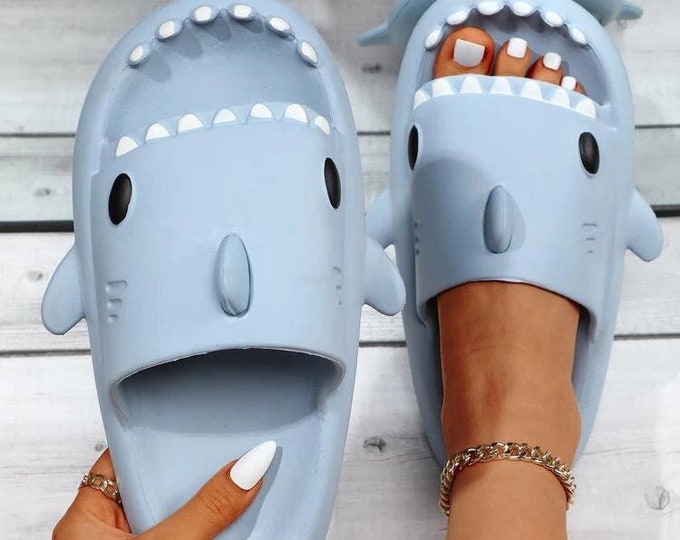 Official Tiktok Shark Slides/slippers Etsy