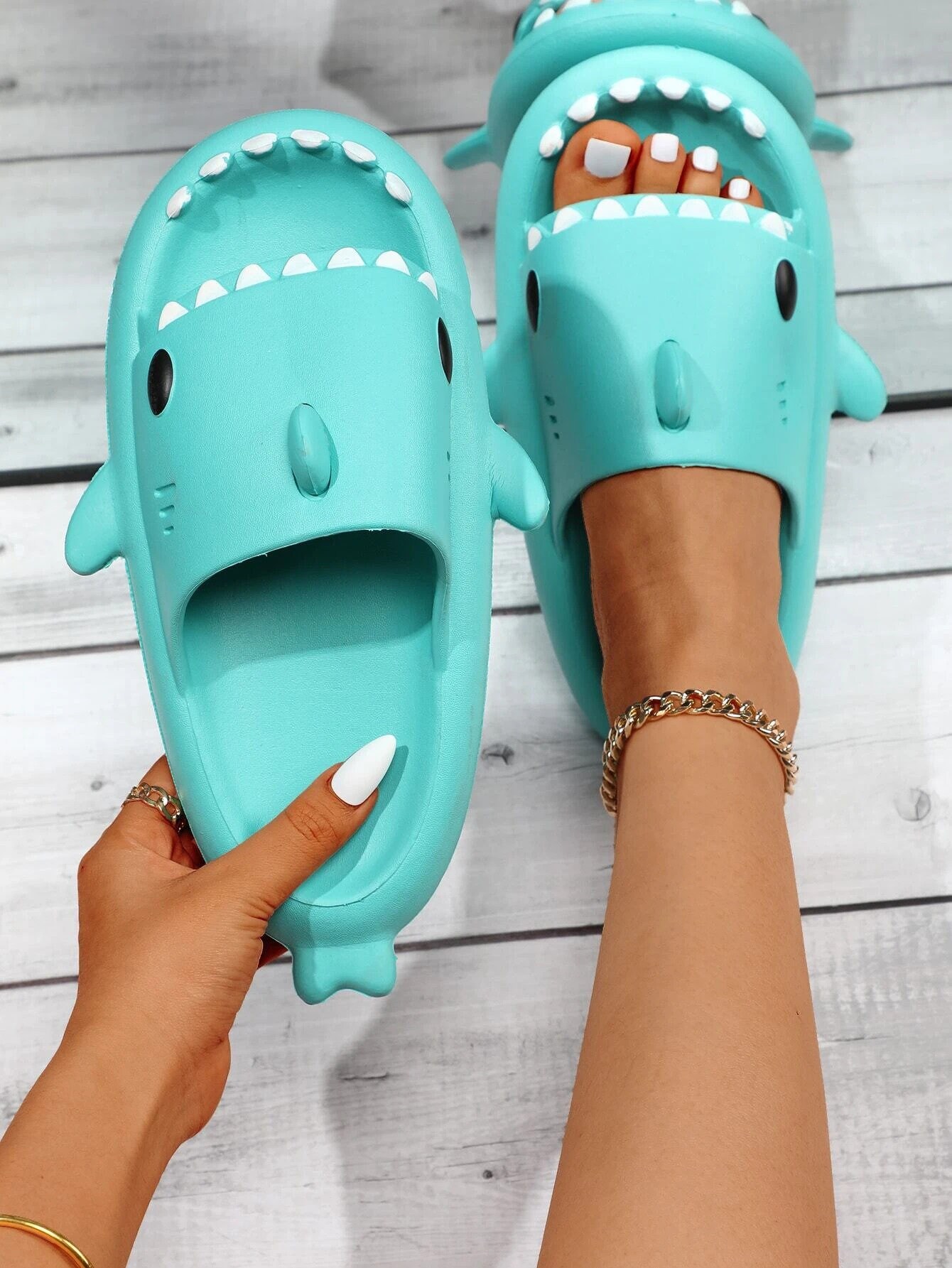 Official Tiktok Shark Slides/slippers Etsy