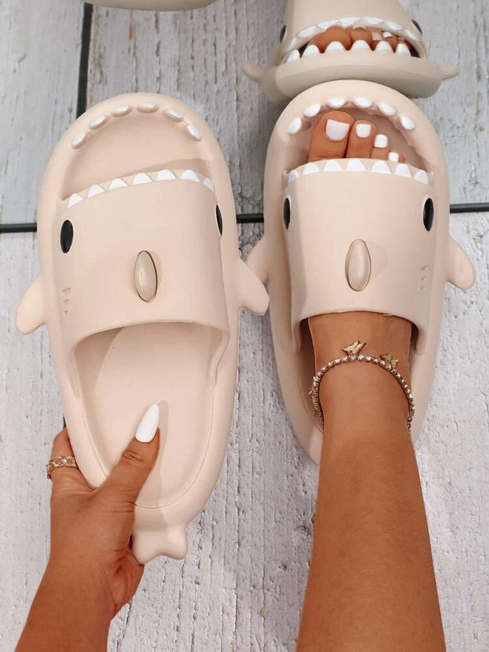 Official Tiktok Shark Slides/slippers Etsy