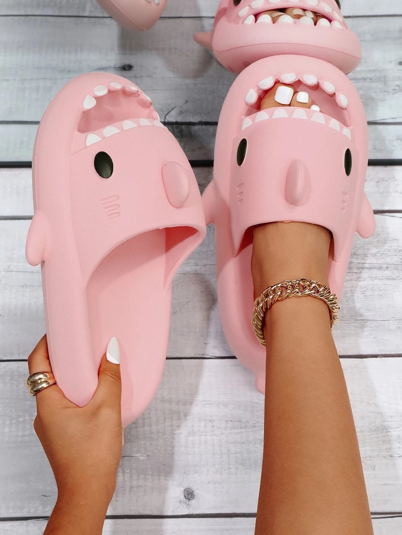Official Tiktok Shark Slides/slippers Etsy
