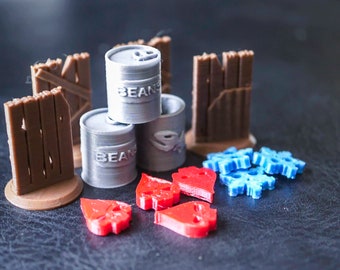 Aggiornamento dei segnalini gettone per Dead of Winter: l'intero set!