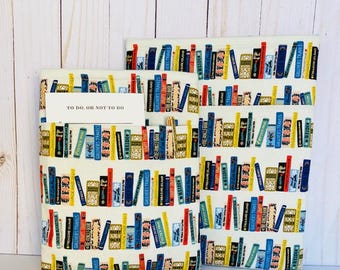 Rifle Paper Co. Curio Book Sleeve with Pocket  – Padded Book Protector