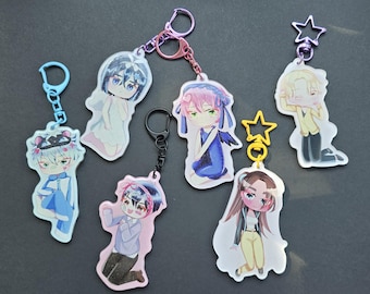 ALNST Decora| Maid Acrylic Keychain | Alnst Charm | Cute Anime Merch Gift