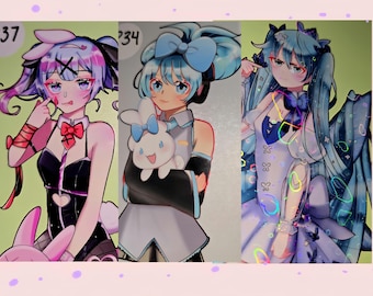 Bunny Hole Cinna miku  | laptop sticker | vinyl sticker | car decal