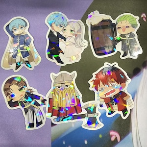 Mages journey anime stickers