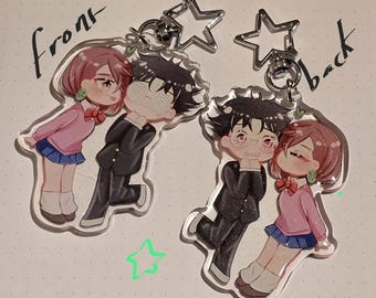 DDD Alien Love Acrylic Keychain | DDD Charm| Cute Anime Merch Gift