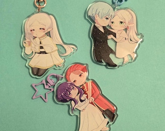 Wandering Mage Anime Keychain | Shoujo Charm| Cute Anime Merch Gift