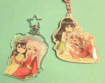 Inu demon dog keychain | Shoujo Charm| Cute Anime Merch Gift