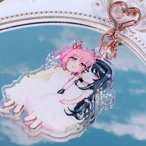Madohomu keychain | Shoujo Charm| Cute Anime Merch Gift