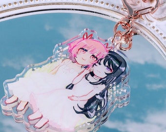 Madohomu keychain | Shoujo Charm| Cute Anime Merch Gift