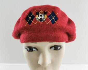 Disney Beret - Etsy UK