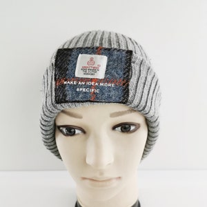 Harris Tweed Beanie Vintage Harris Tweed Hat Vintage Harris Tweed Logos Beanie Hat